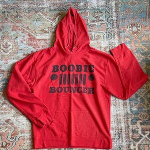 Delta Fleece Red Jeep "Boobie Bouncer" Hoodie
